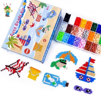 Ocean Theme Fuse Beads kézműves készlet